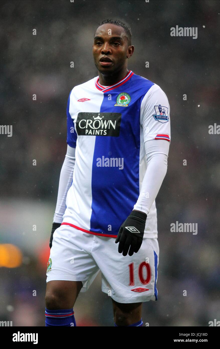 08/09 ブラックバーン・ローバーズ ベニー・マッカーシー アウェイ #10 Benni mccarthy and blackburn rovers hi-res stock photography and