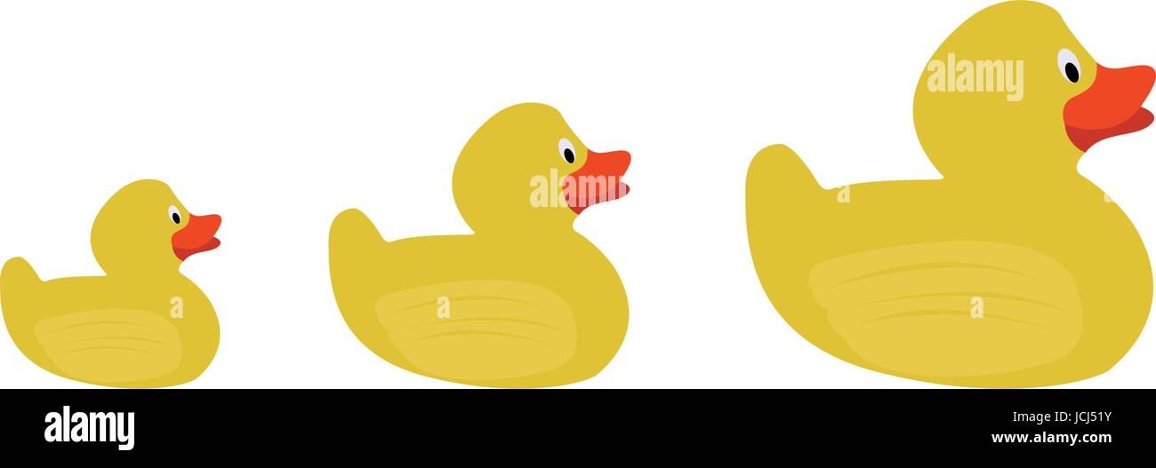 Group of rubber ducks Stock Vector Image & Art Alamy
