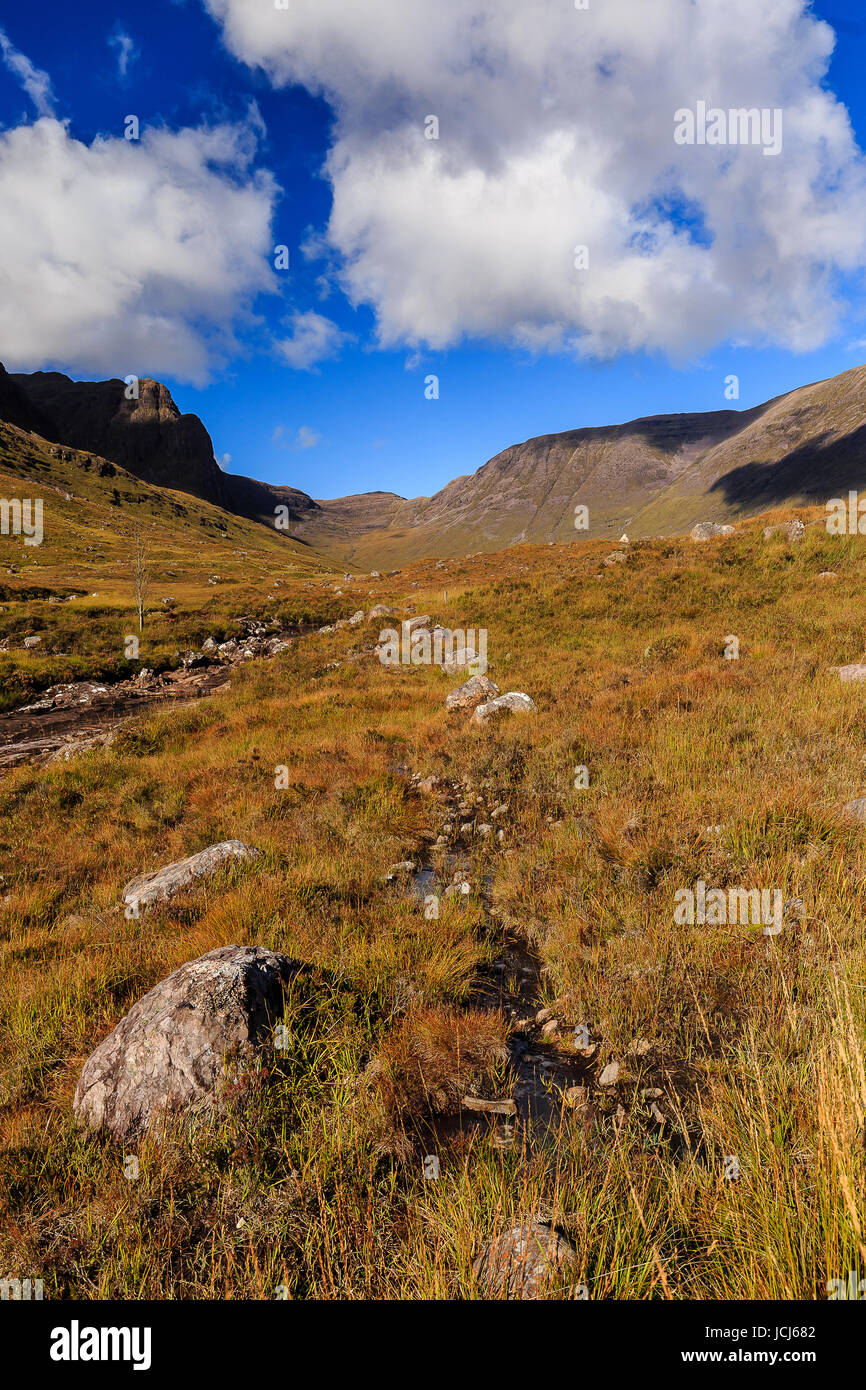 Coire nan Arr and the Cioch, Applecross Peninsula Stock Photo