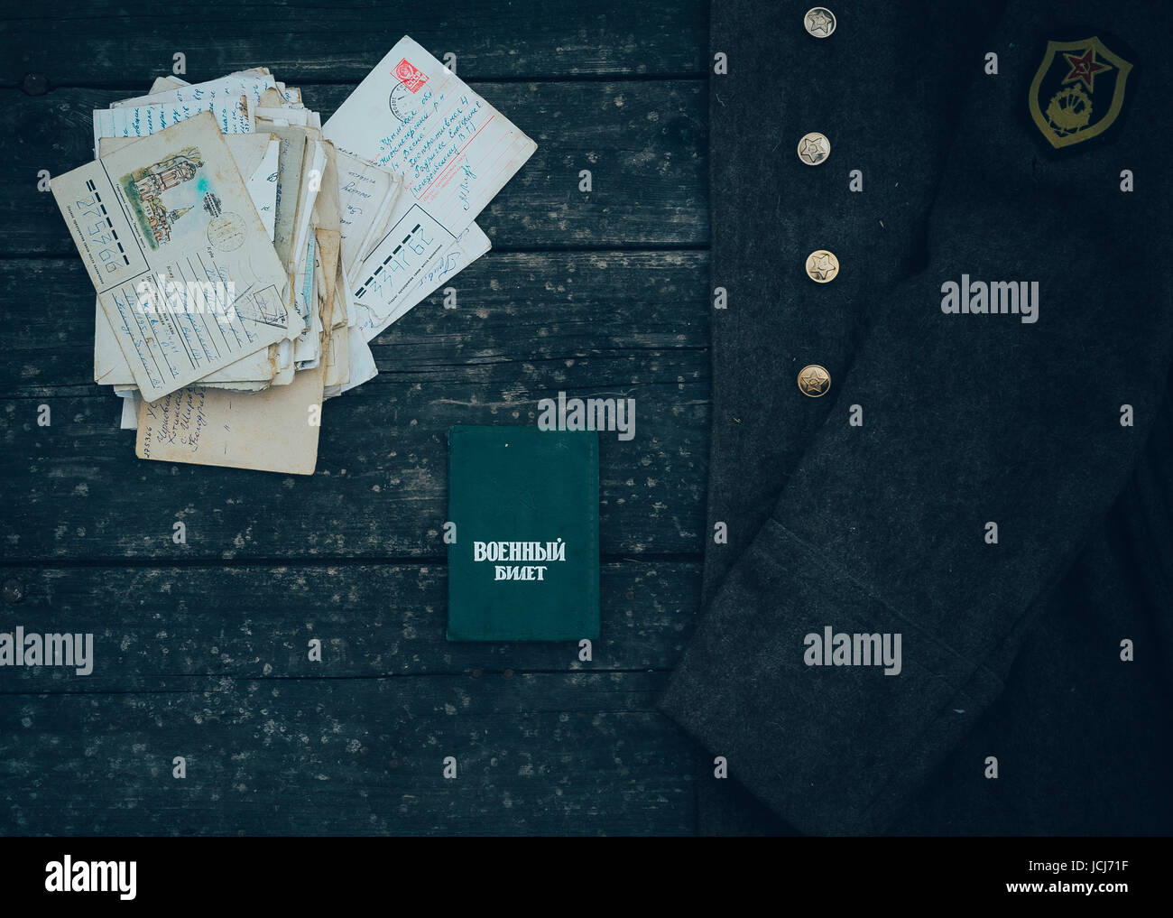 Id Card On The Table