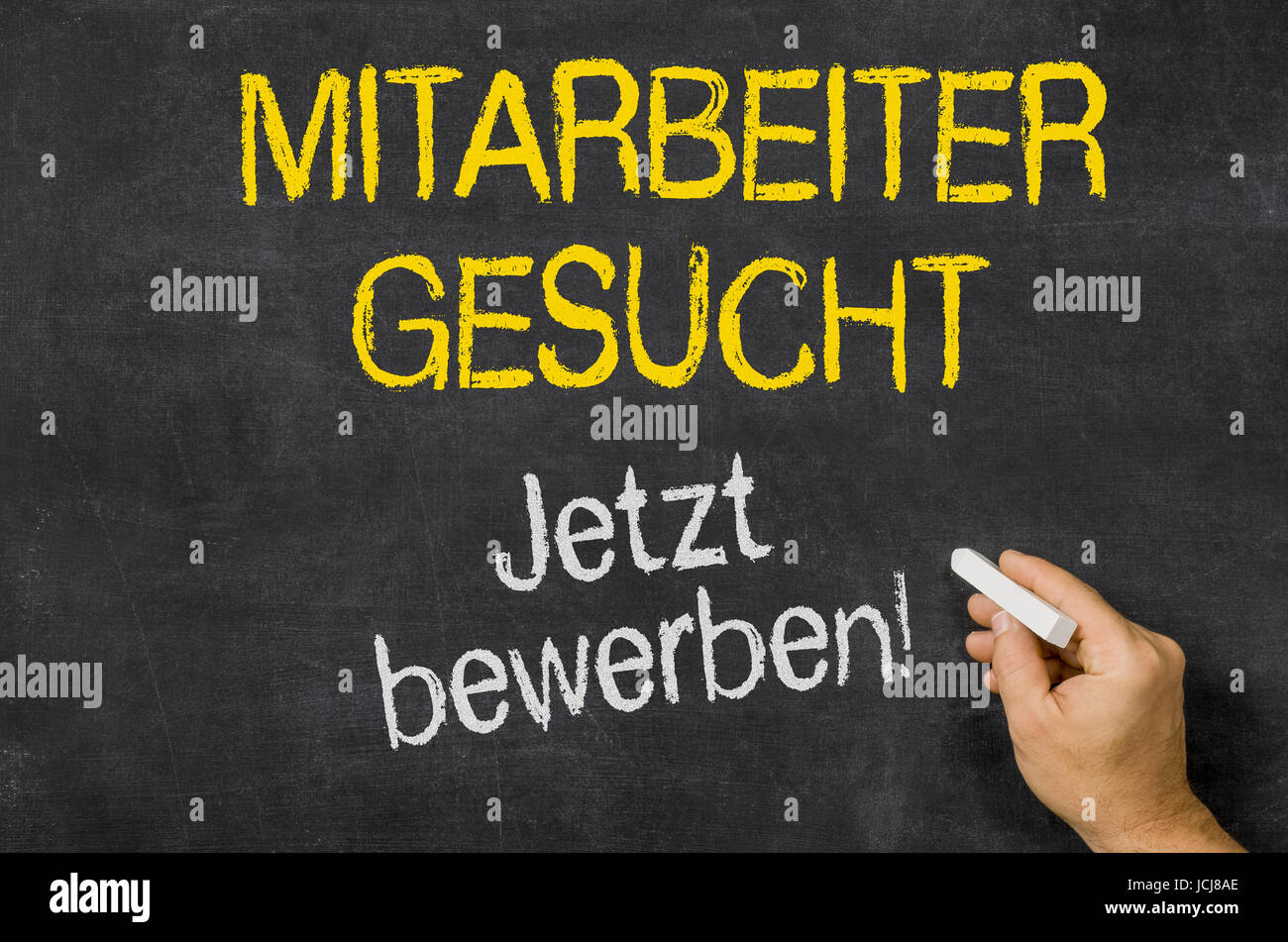 mitarbeiter gesucht schild