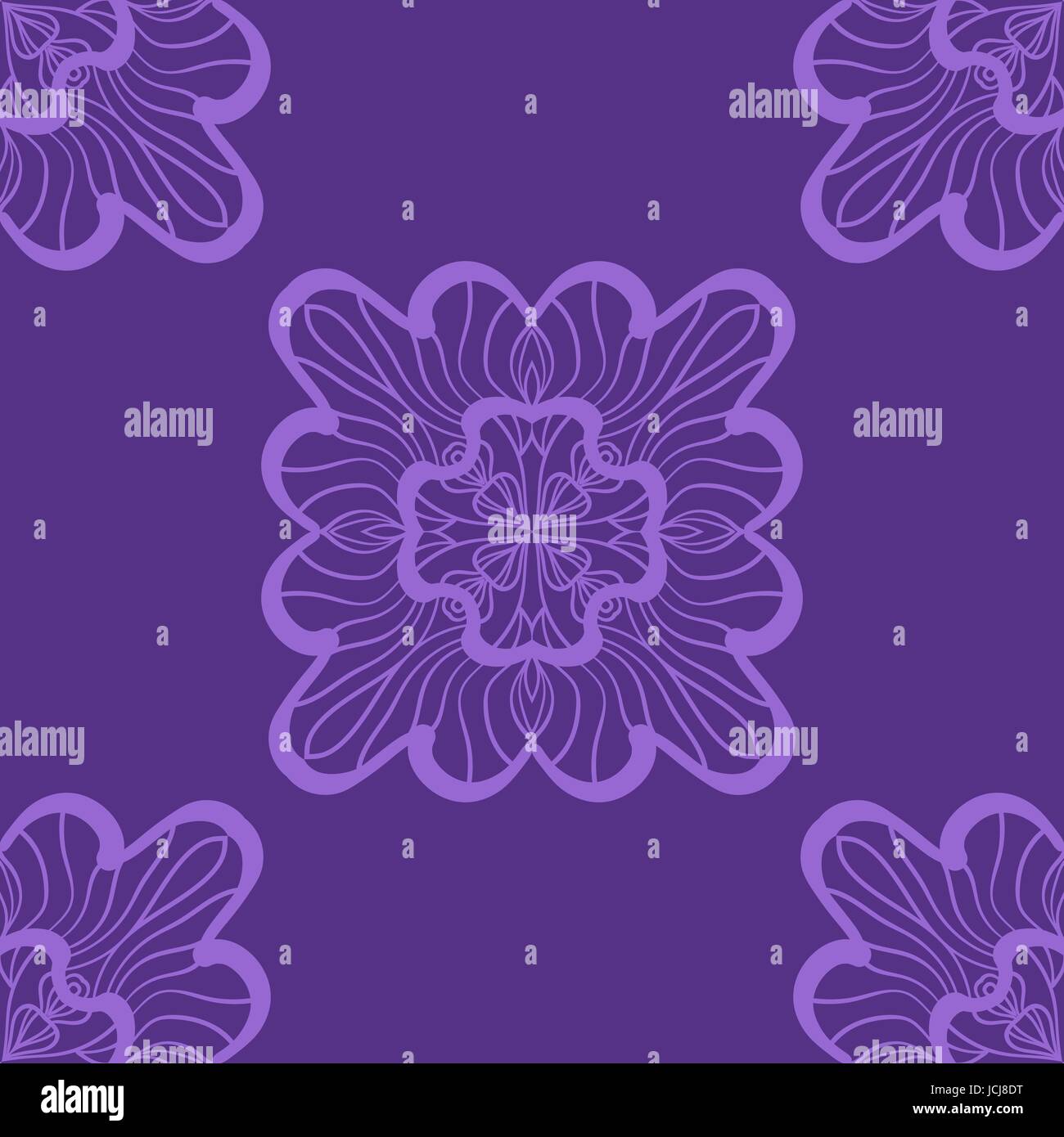 Wallpaper in abstract style. A violet seamless vector background ...