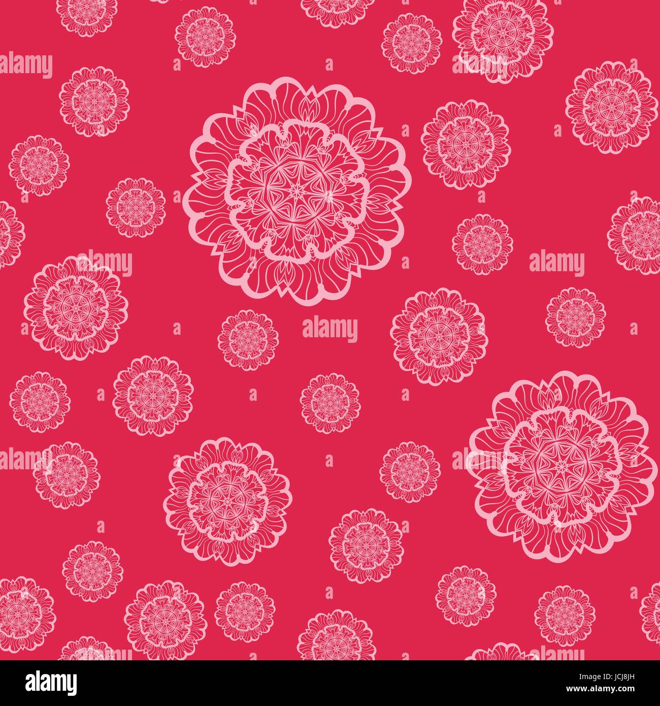 Pink Lace Flower Background By Ayme Designs