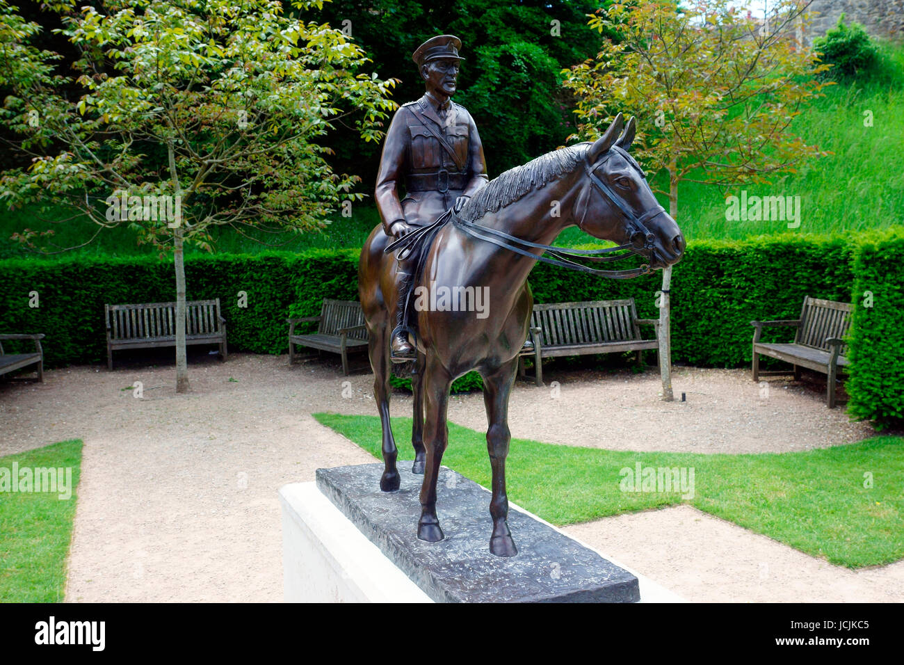 MAJOR GENERAL J.E.B. SEELY Stock Photo