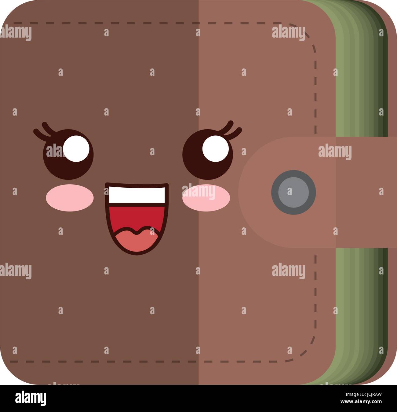 kawaii wallet icon Stock Vector Image & Art Alamy