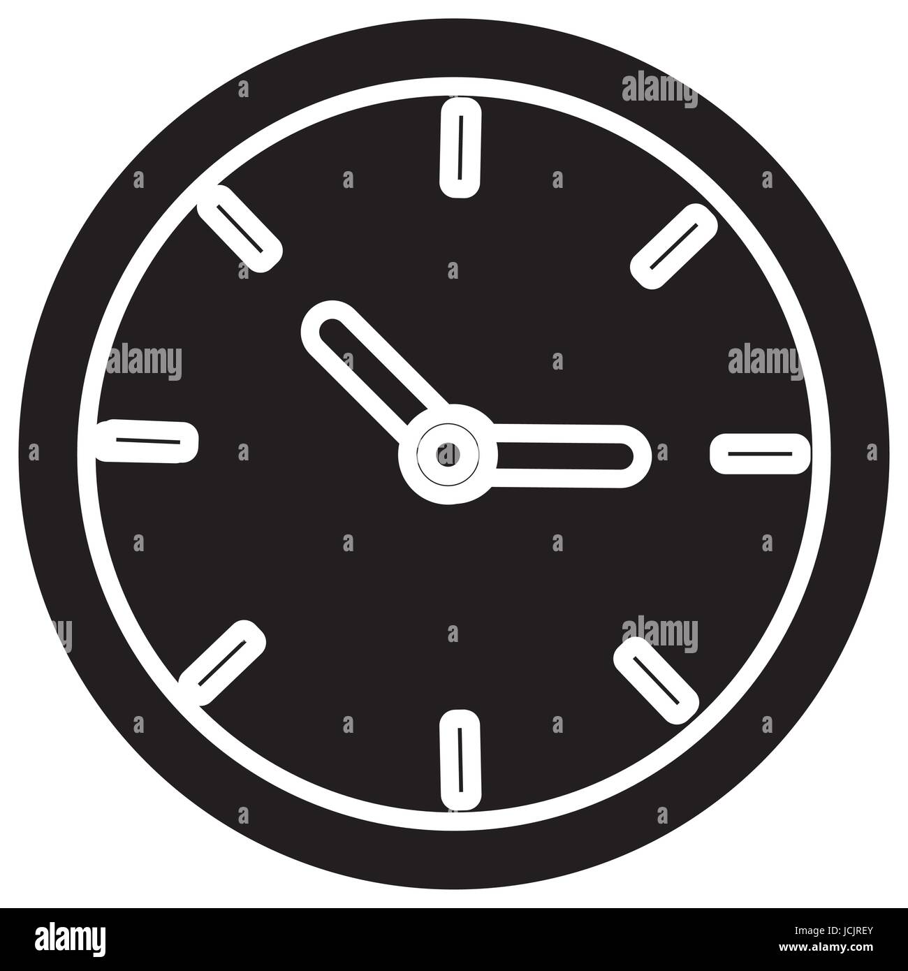 clock icon image Stock Vector Image & Art - Alamy