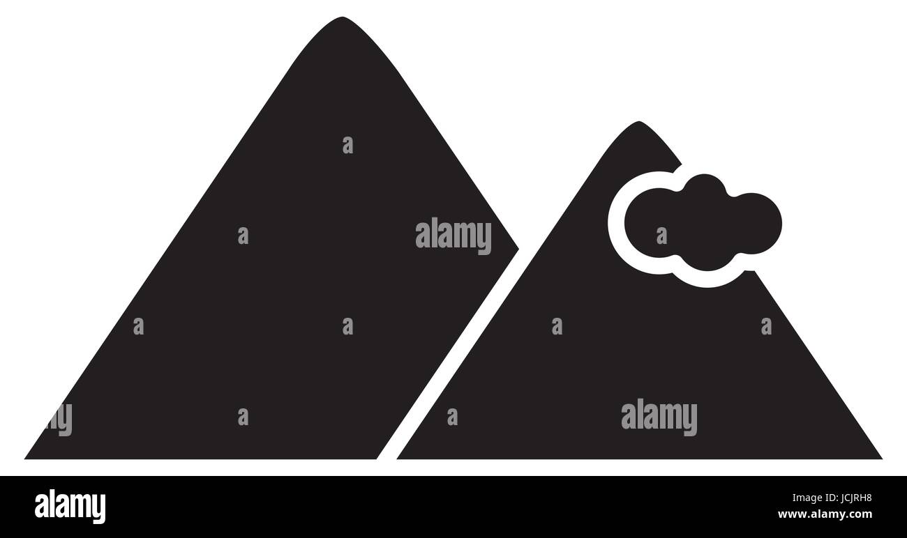 mountains icon image Stock Vector Image & Art - Alamy