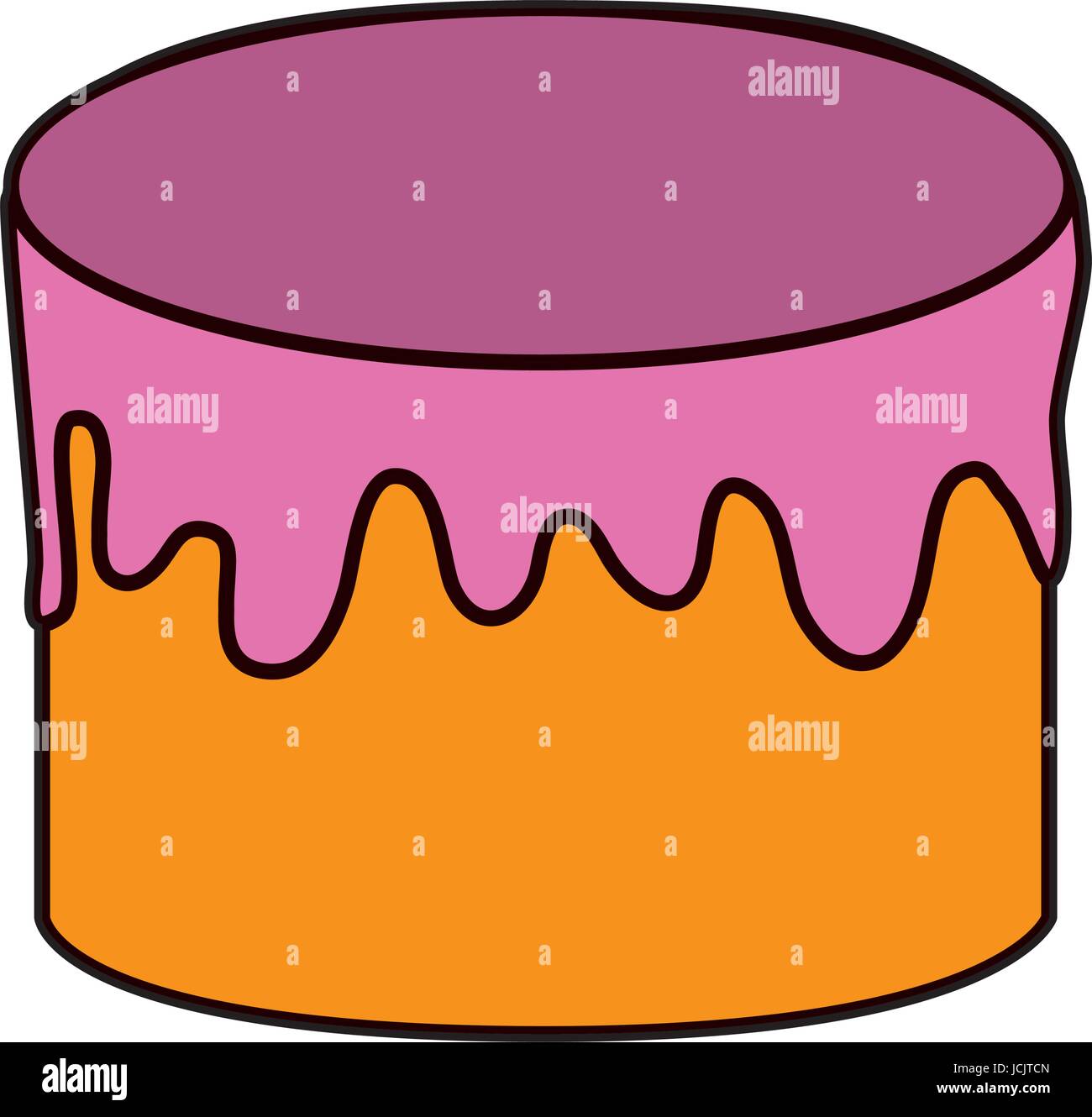 sweet cake icon Stock Vector Image & Art - Alamy