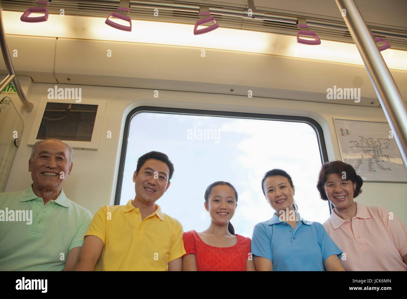 smiles friendship Stock Photo