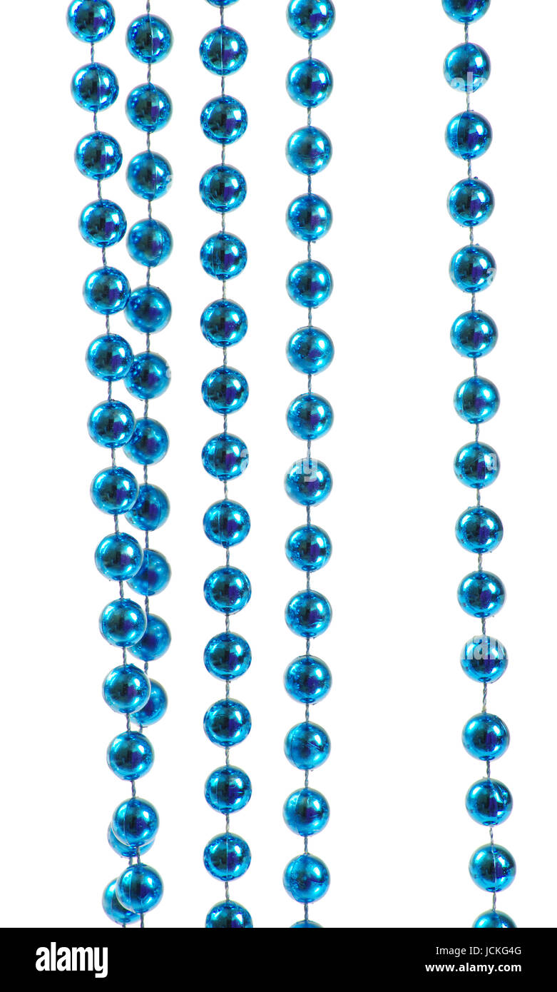 garland isolated on white for your text Stock Photo