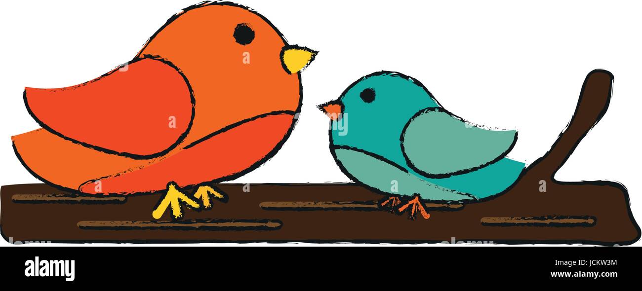two birds icon image Stock Vector Image & Art - Alamy