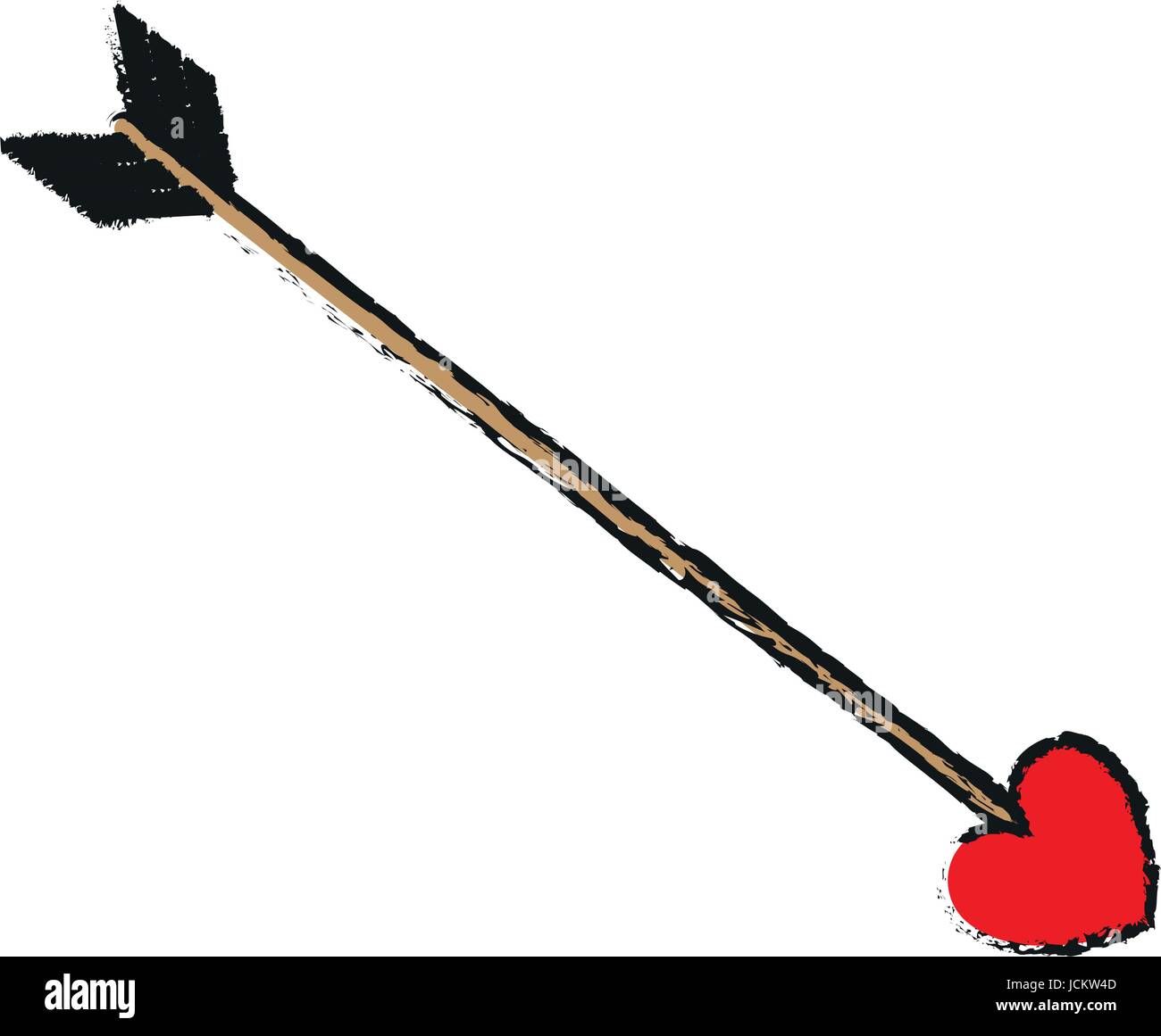 arrow love valentines day related icon image Stock Vector Image & Art ...