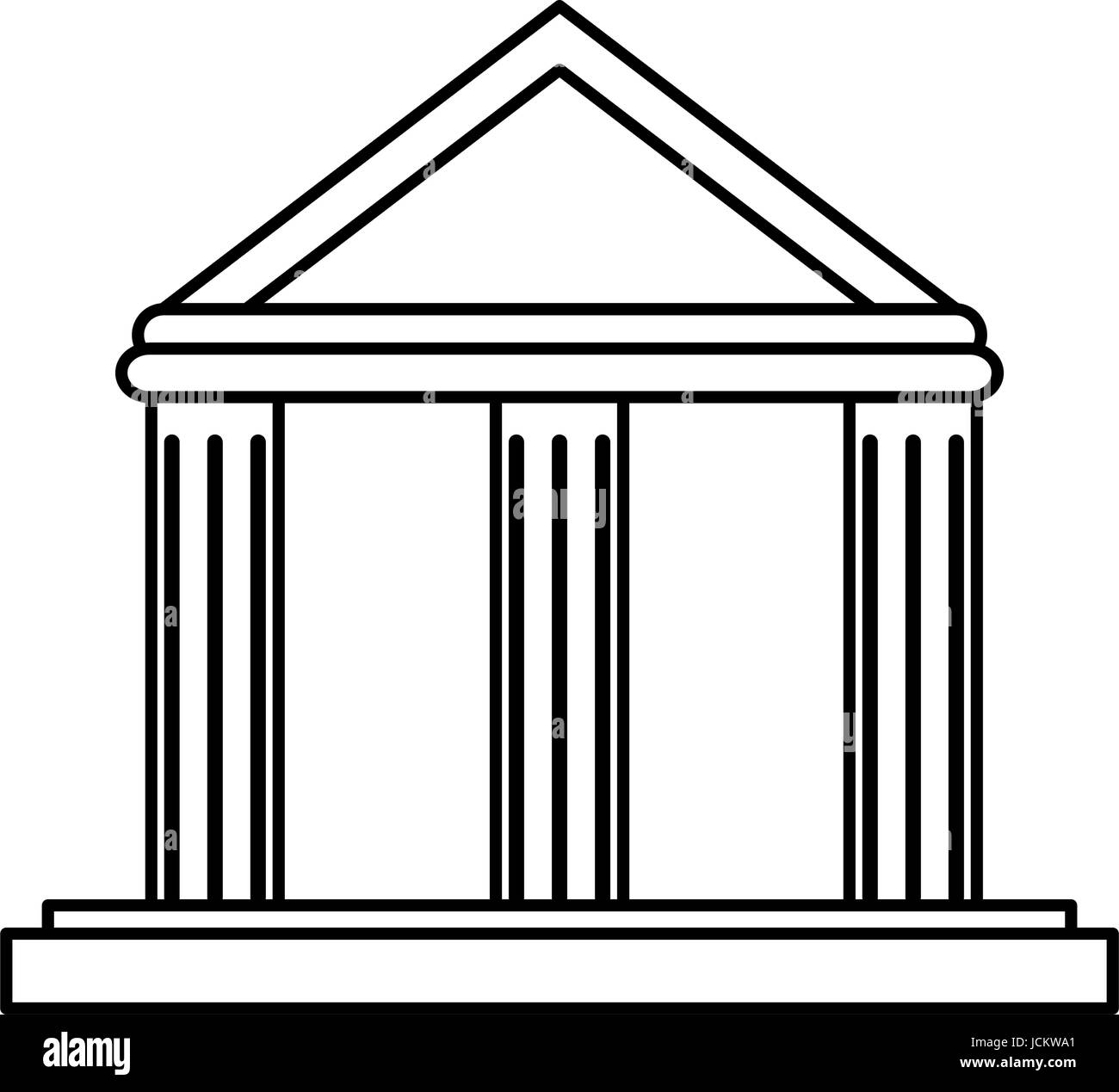 ancient greek building icon image Stock Vector Image & Art - Alamy