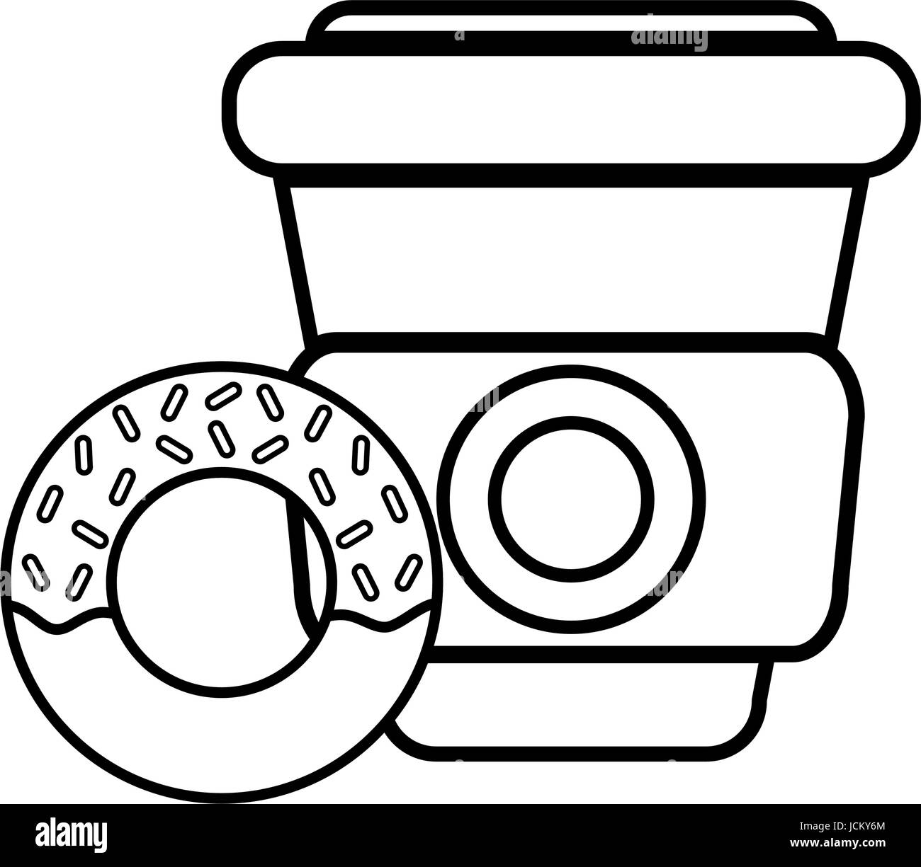 Plastic donut Stock Vector Images - Alamy