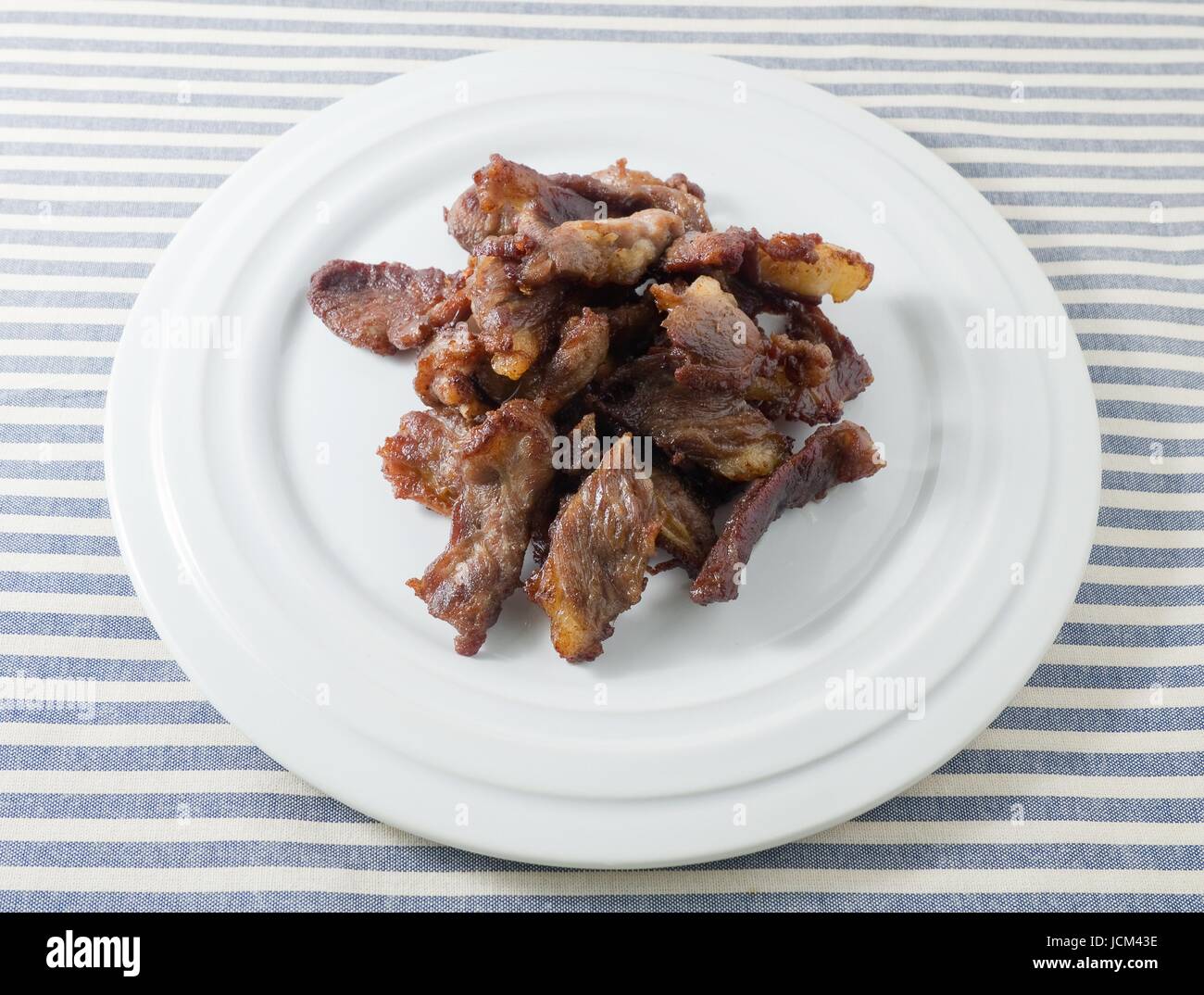 Cuisine and Food, Thai Traditional Food Beef Jerky or Deep Fried