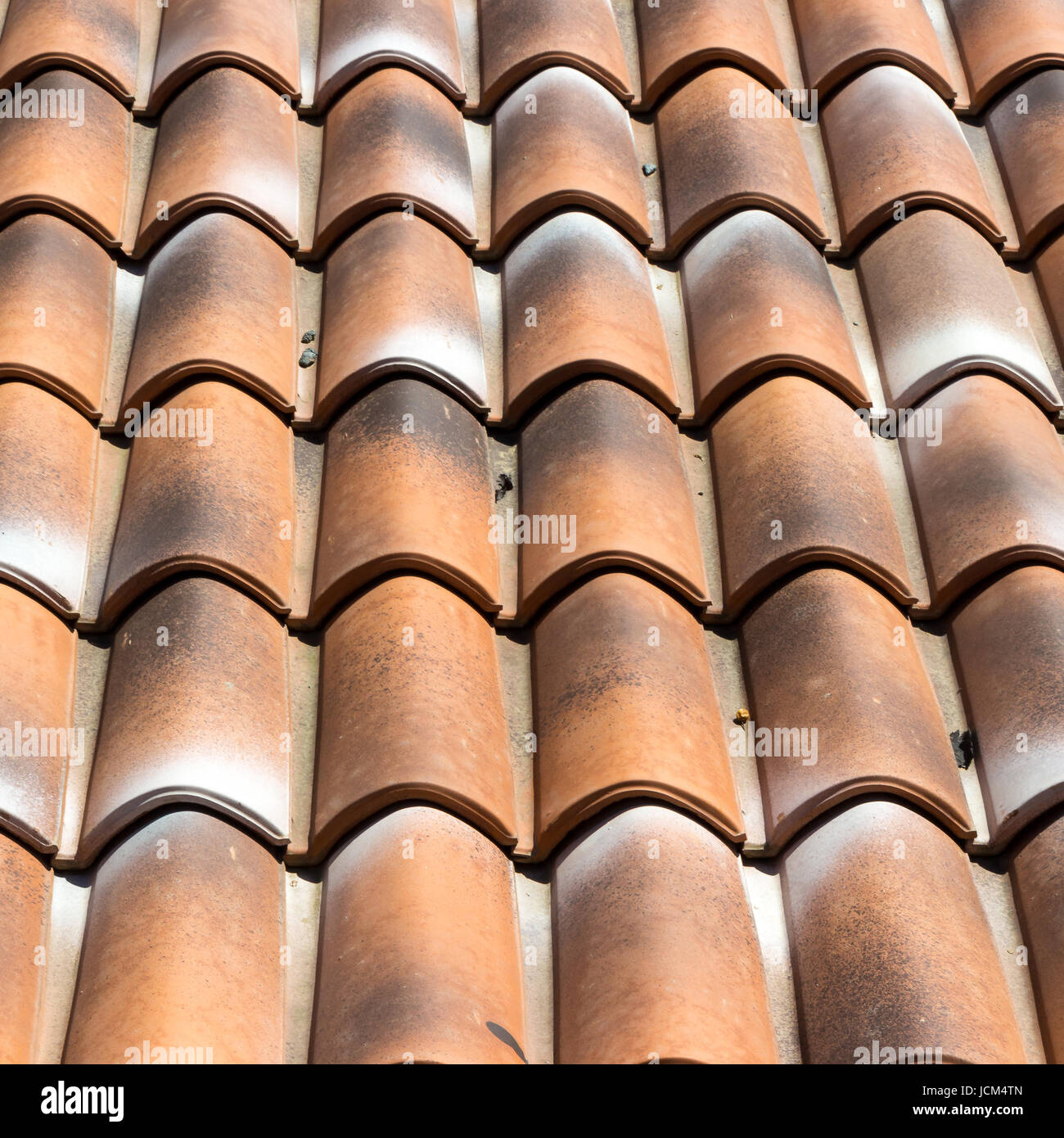 detail of a new Italian roof Stock Photo - Alamy