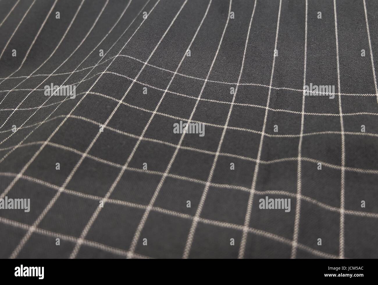 Fabric Texture, Close Up of Black and White Plaid Fabric Pattern