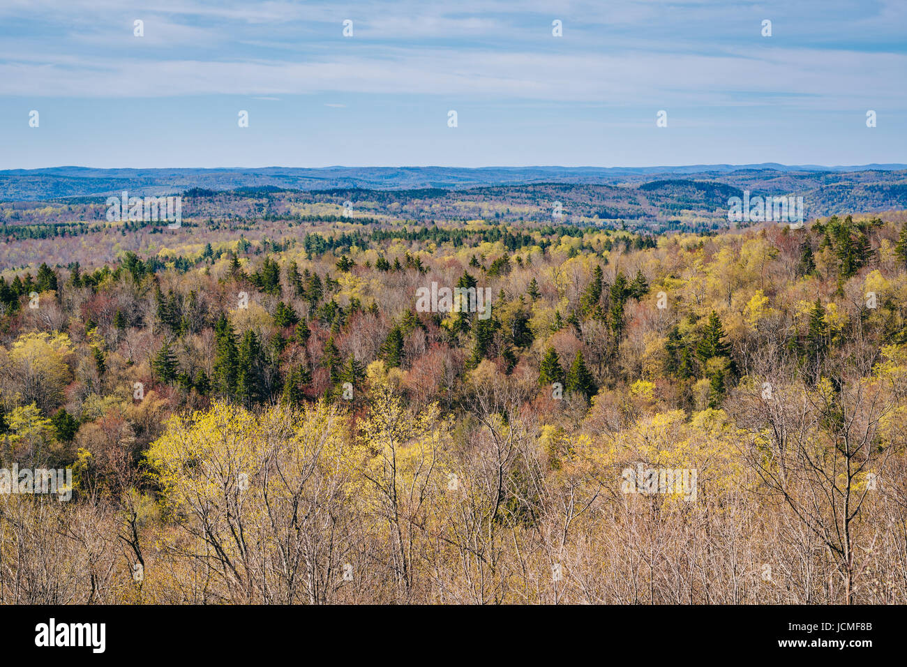 View from Hogback Mountain in Marlboro, Vermont Stock Photo Alamy