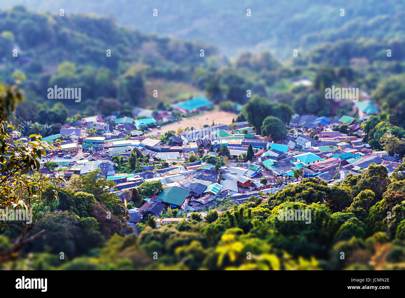 Hill tribe village hi-res stock photography and images - Alamy