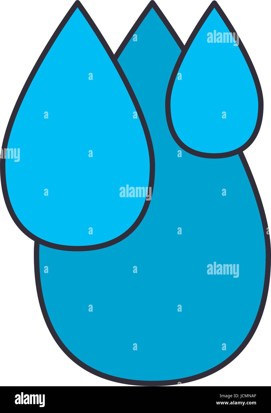 color image of set water drops Stock Vector Image & Art - Alamy