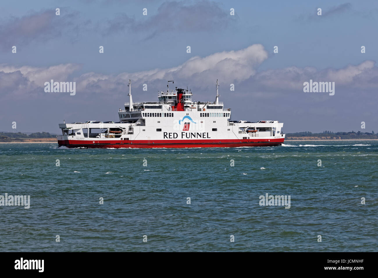 Red Funnel Raptor Class Ro Ro Roll On Roll Off Southampton To