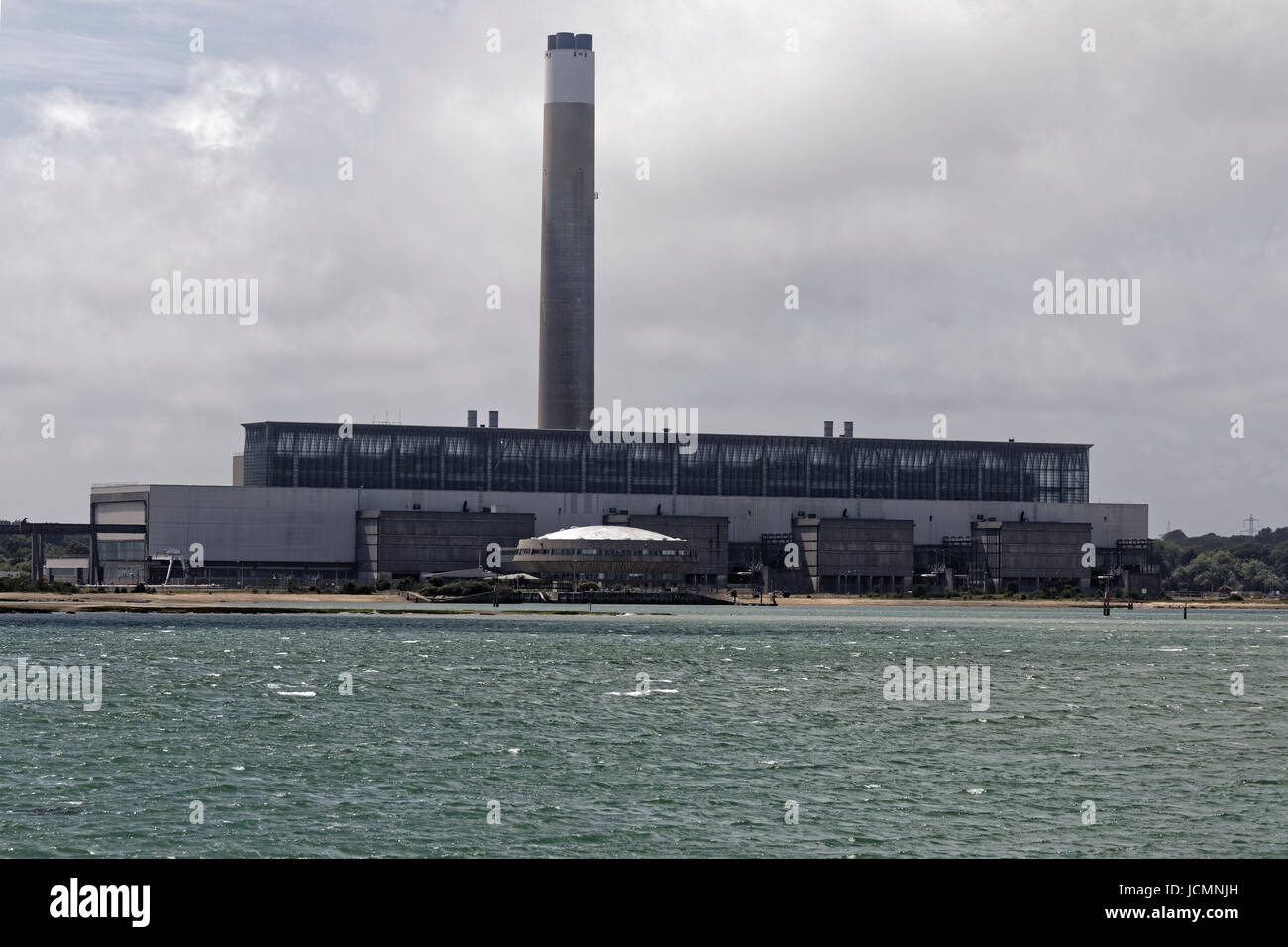 Fawley oil fired Power Station decomissioned 2013 Stock Photo