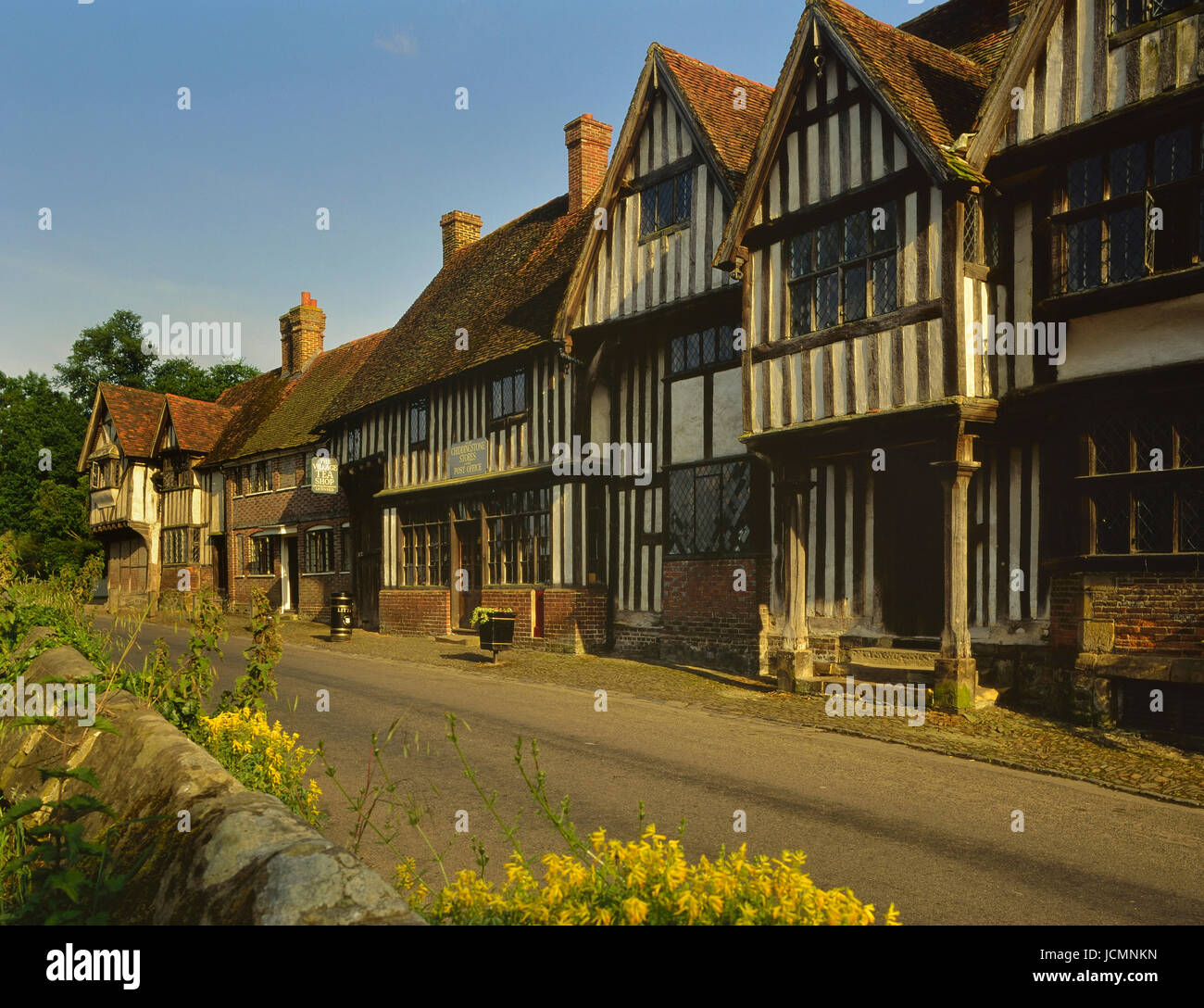 Chiddingstone village, near Edenbridge, Kent England Stock Photo