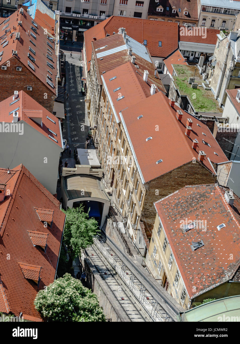 zagreb-funicular-stock-photo-alamy