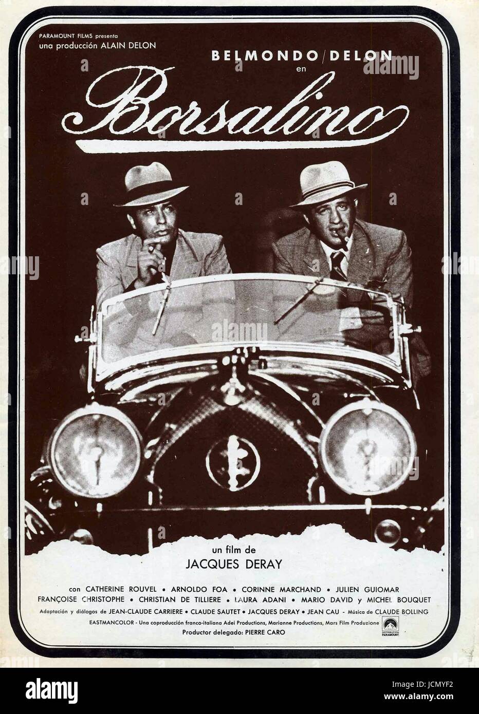 Borsalino poster hi-res stock photography and images - Alamy
