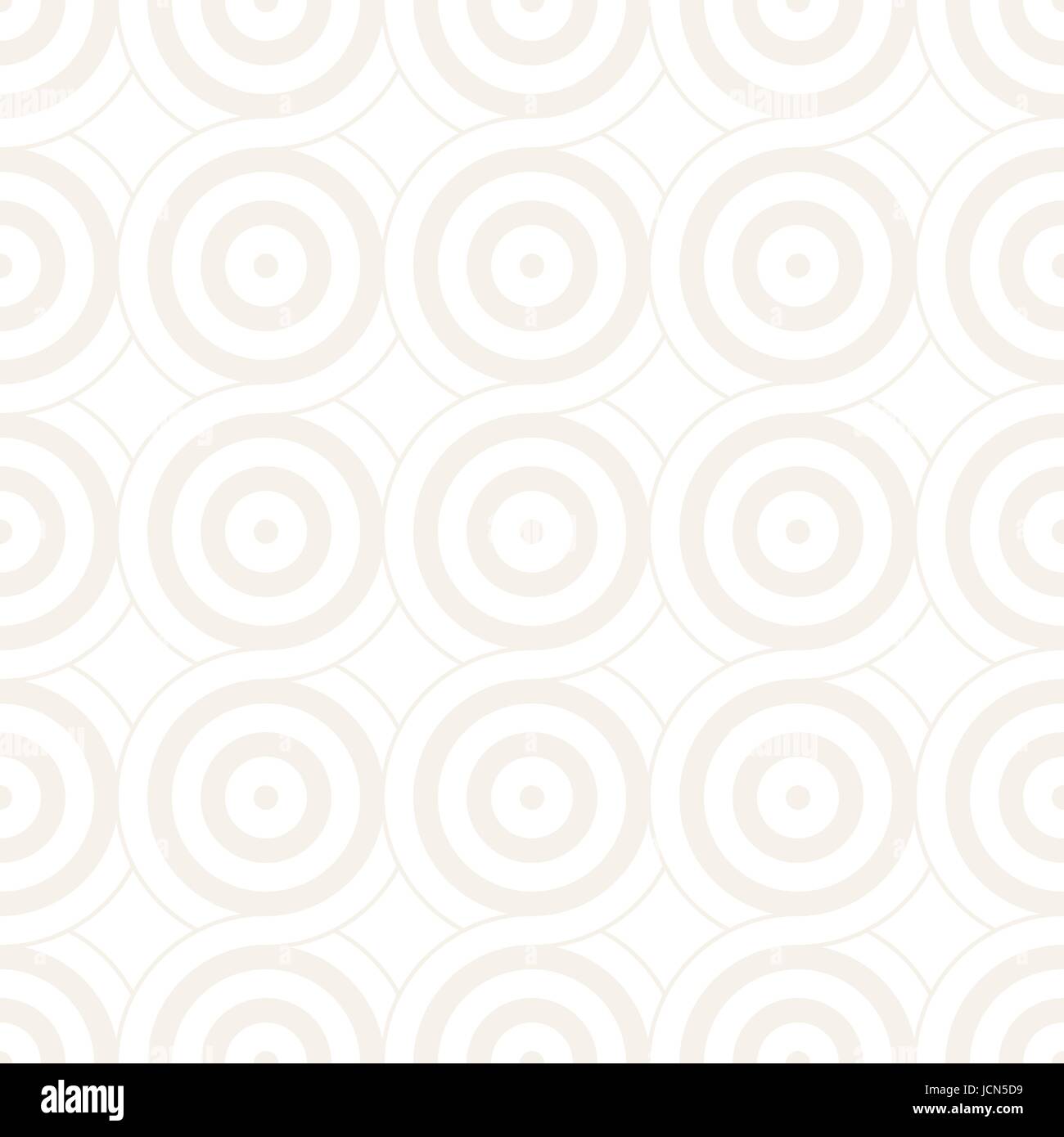 Vector seamless geometric pattern composed with circles and lines ...