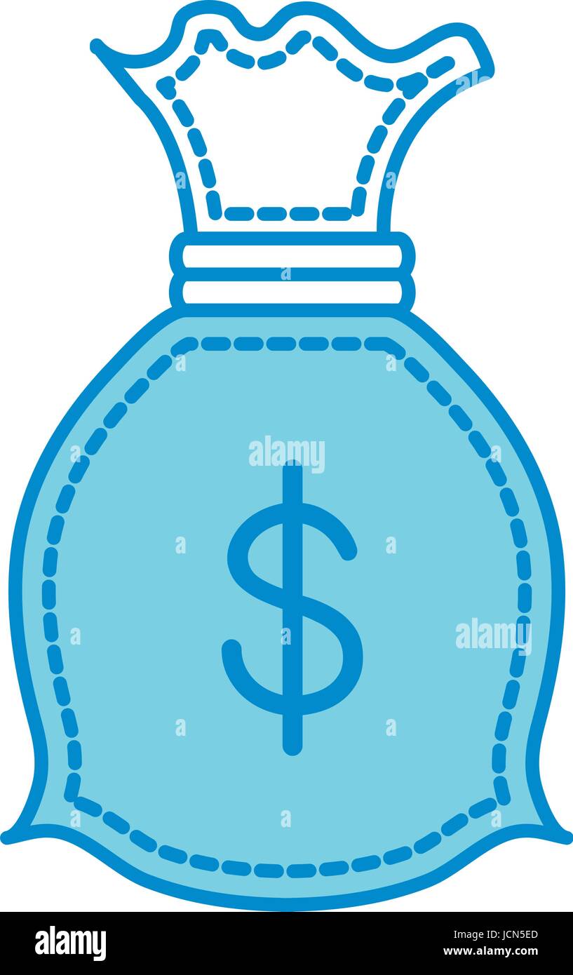 money bag isolated icon Stock Vector Image & Art - Alamy