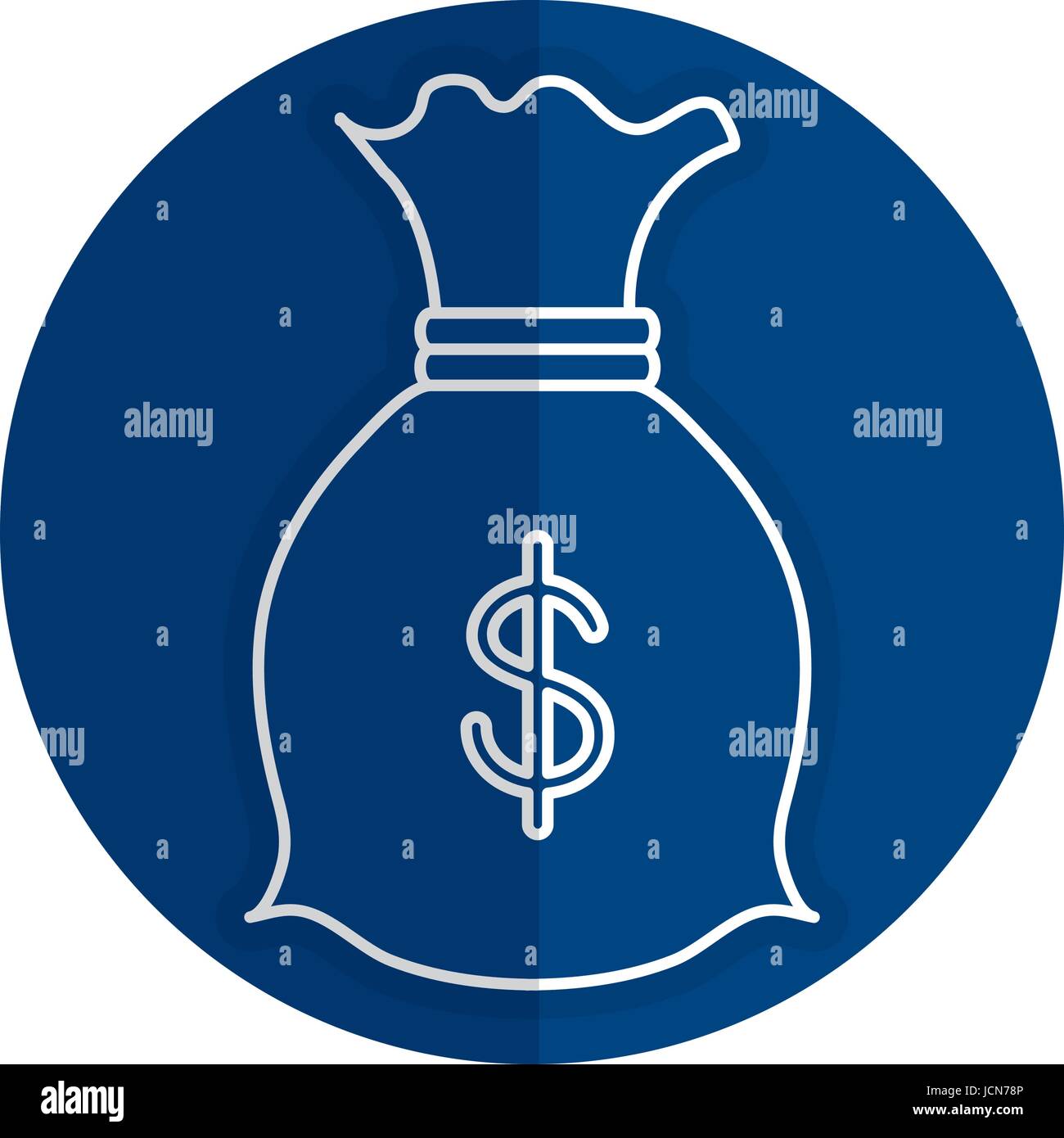 money bag isolated icon Stock Vector Image & Art - Alamy