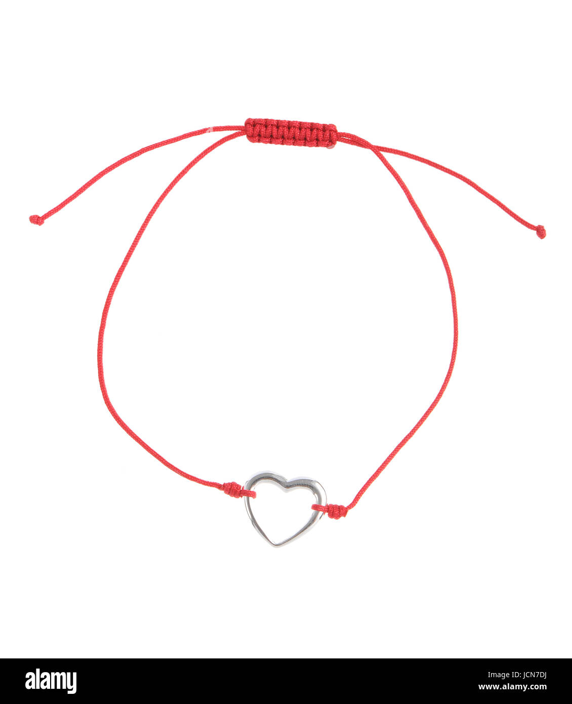 Red String Bracelet isolated on white background Stock Photo Alamy