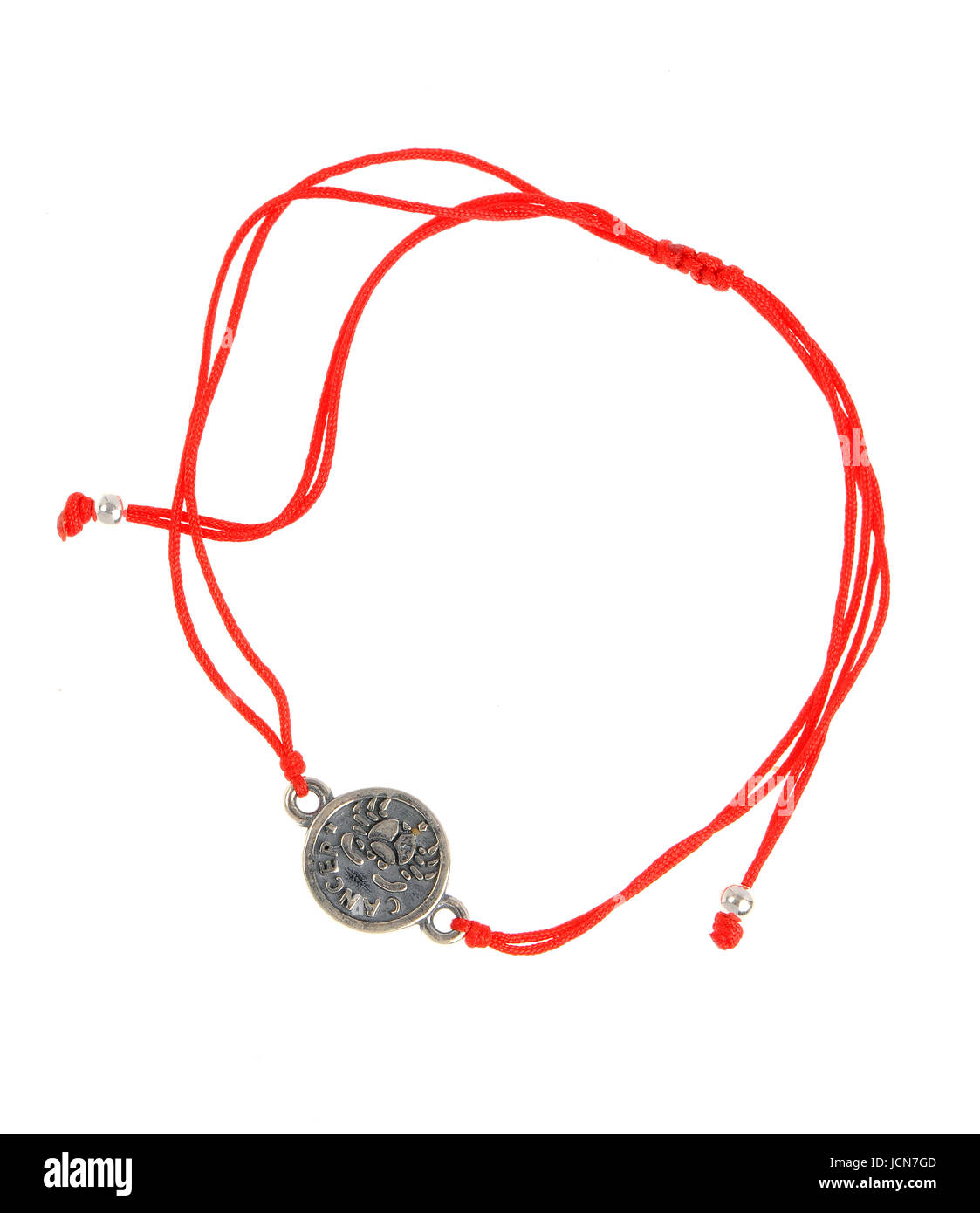 Red String Bracelet isolated on white background Stock Photo Alamy