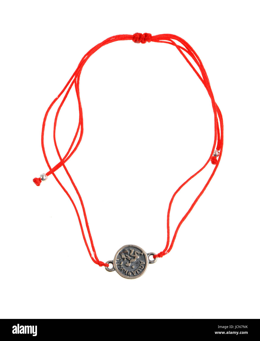 Red String Bracelet isolated on white background Stock Photo Alamy