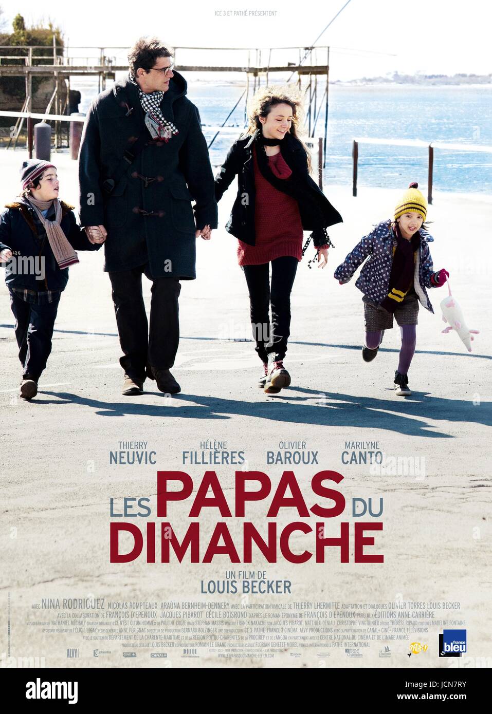 Les Papas du dimanche Stock Photo