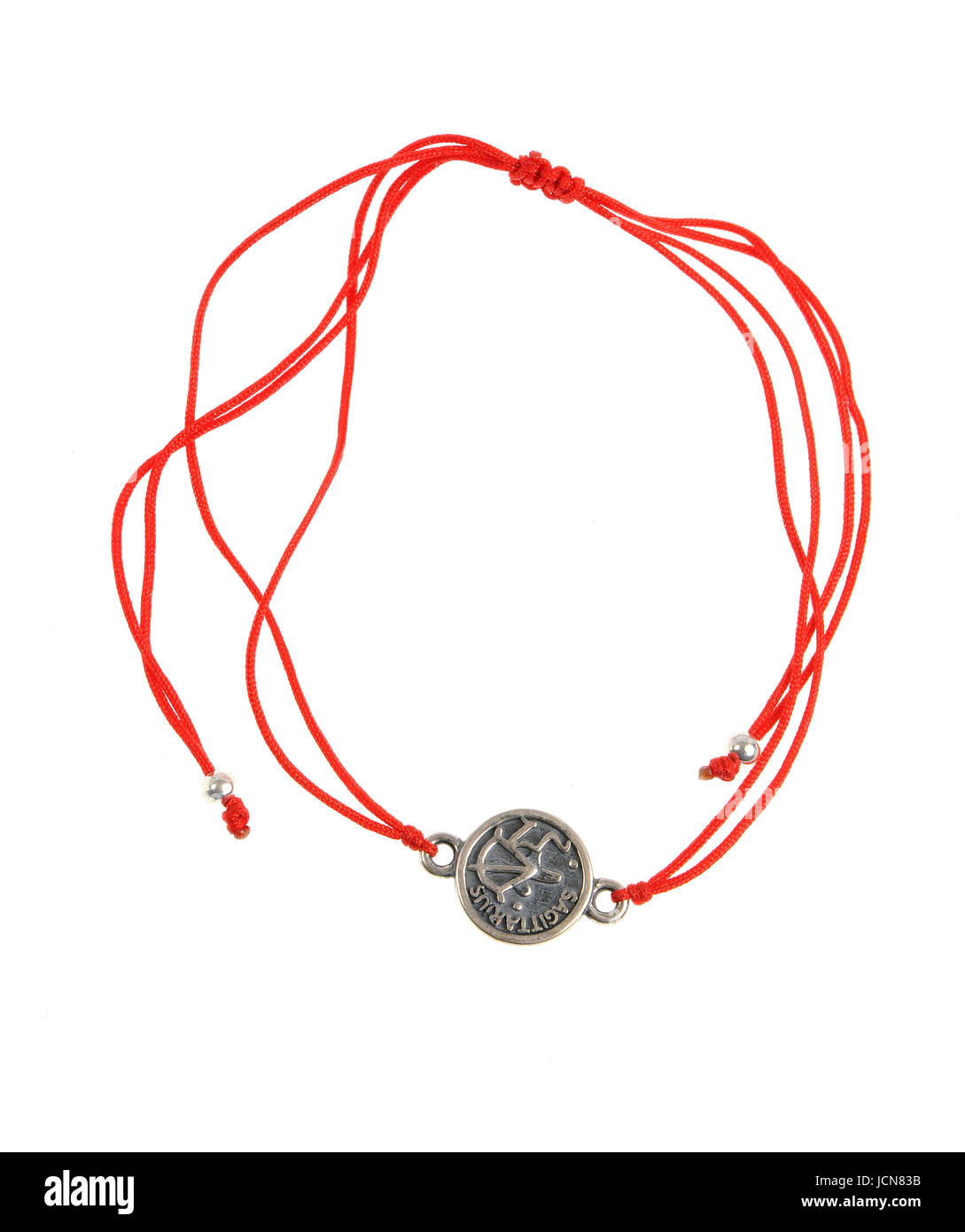 Red String Bracelet isolated on white background Stock Photo Alamy