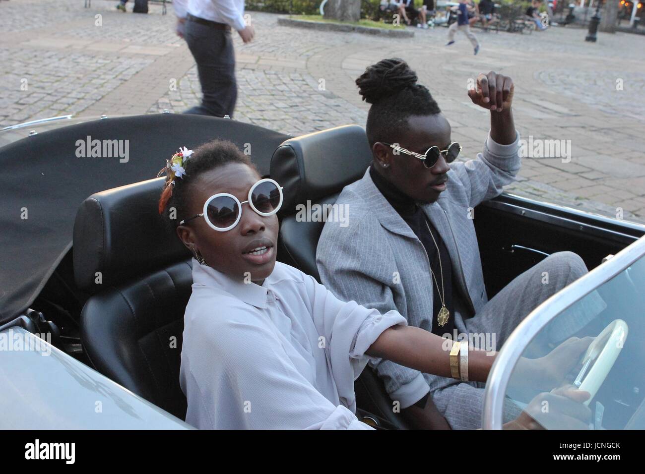 The unveiling of the first driver less delivery car ....The Academy of ...