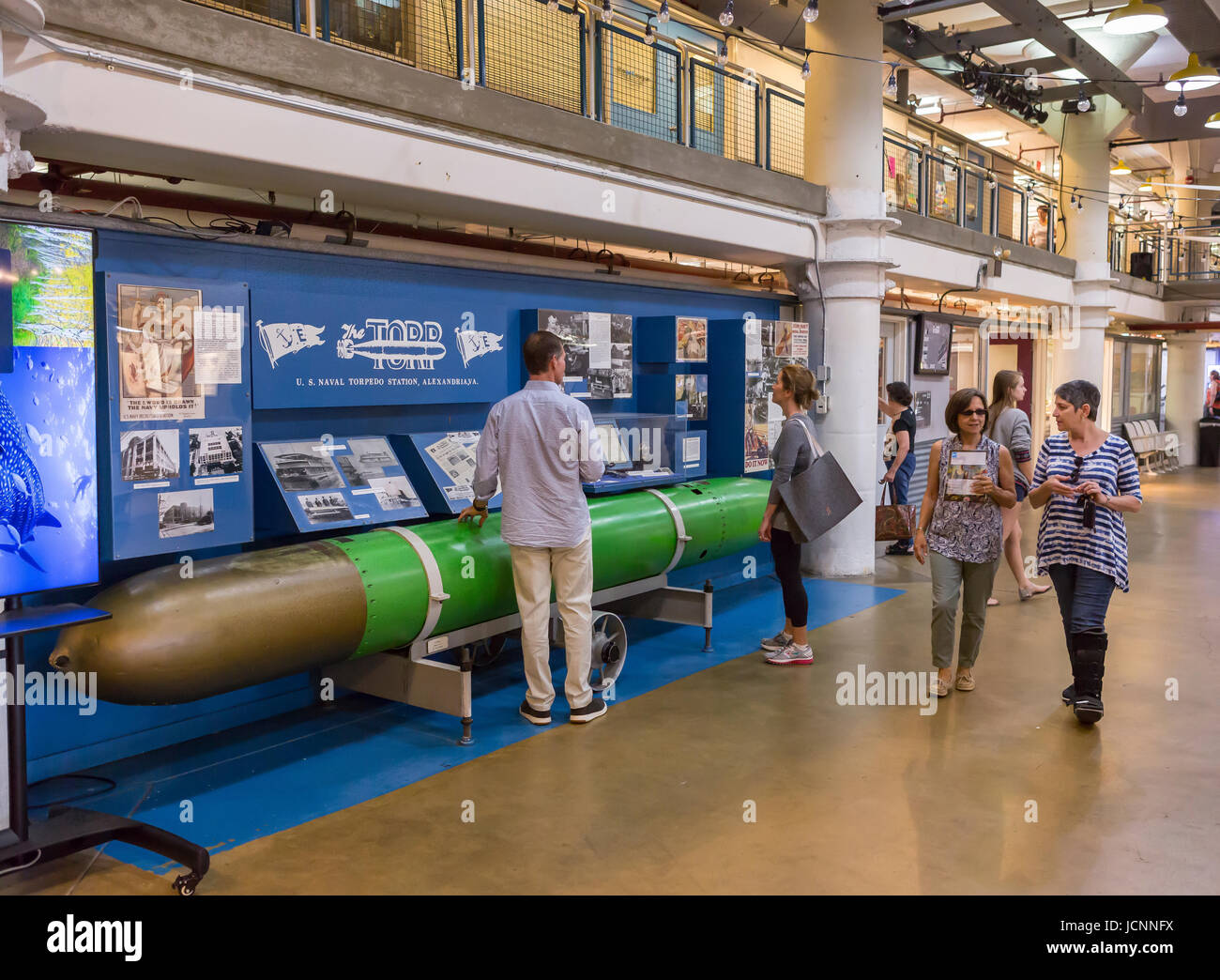 ALEXANDRIA, VIRGINIA, USA The Torpedo Factory Art Center, in Old Town