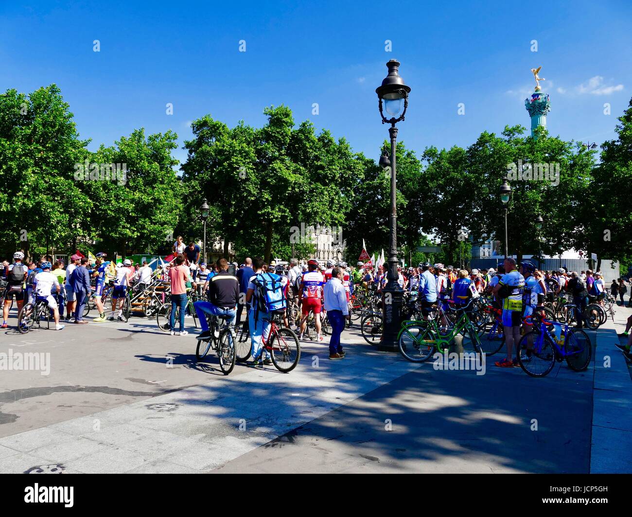 Bike Safety Rally Paris High Resolution Stock Photography and Images ...