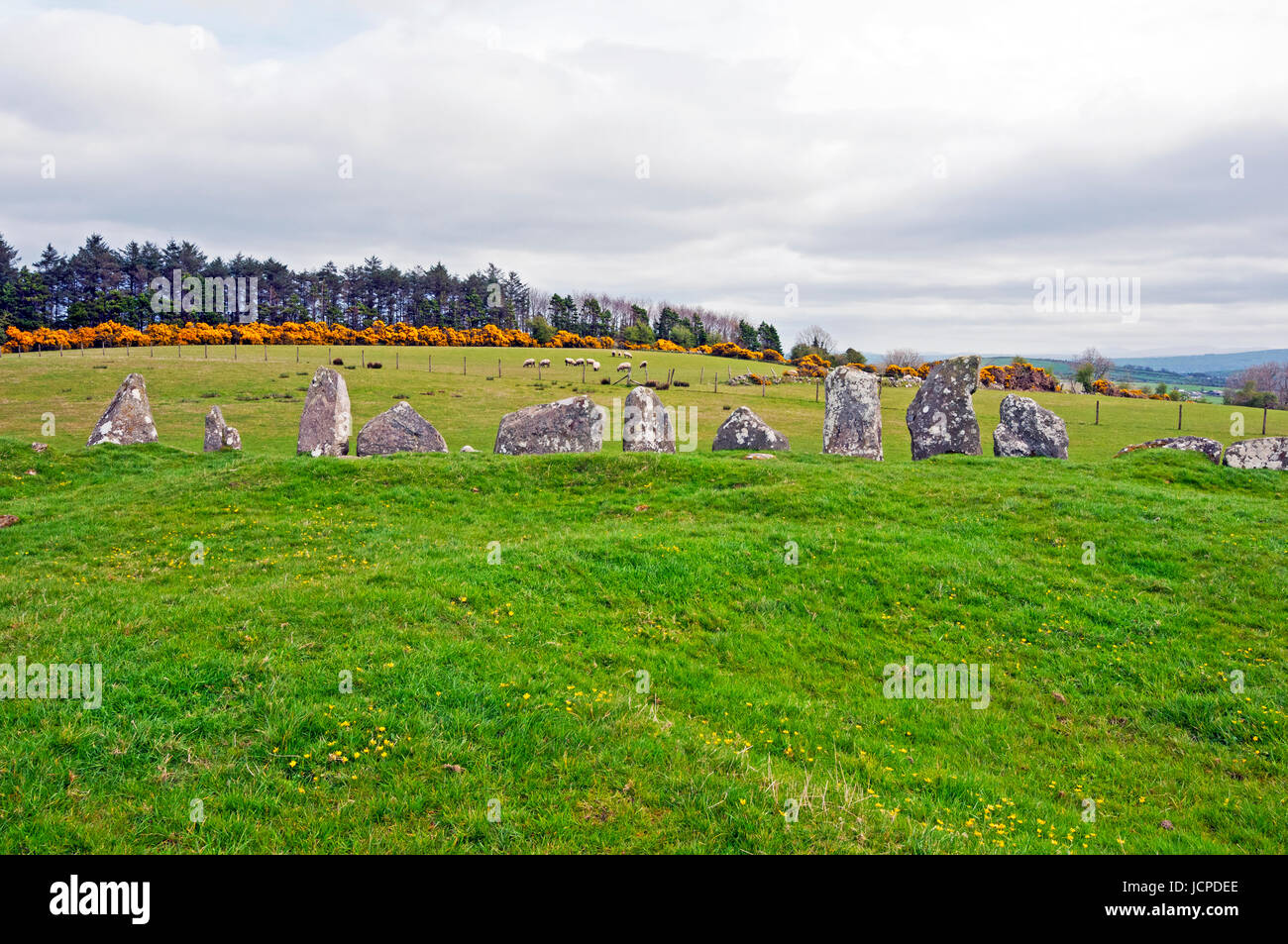 Stonecircle Raphoe Raphoe county donegal hi-res stock photography and images - Alamy