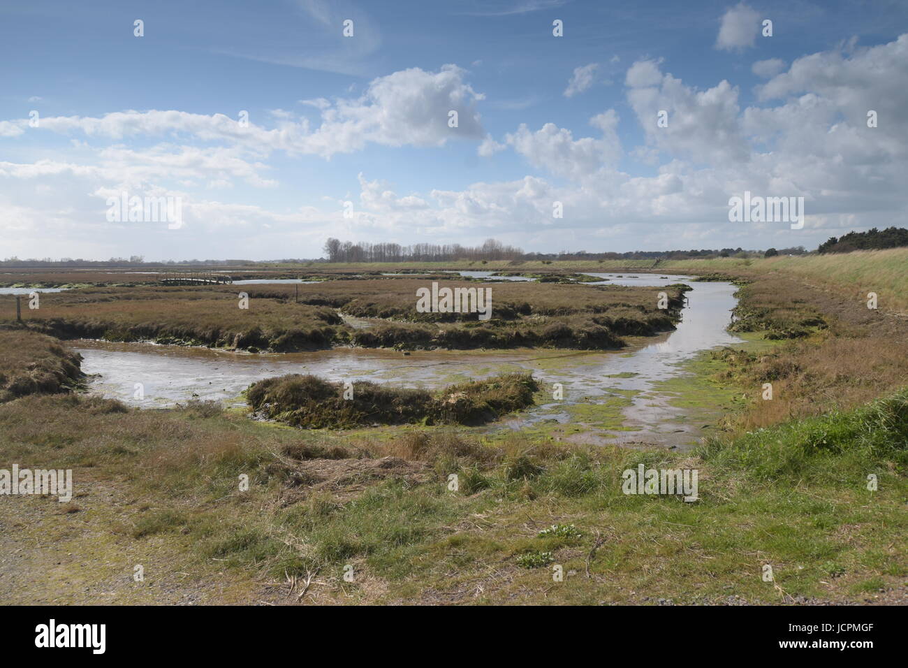 Hamford Water Essex Coast Stock Photo Alamy