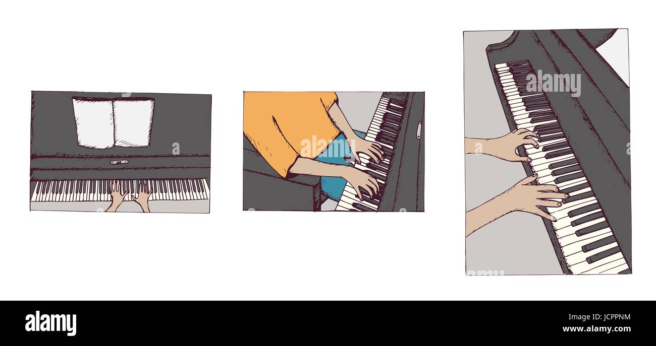 Artist playing musical instrument Stock Vector Image & Art - Alamy