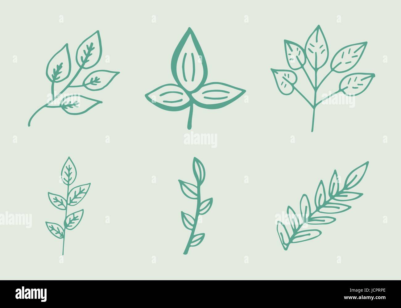 Vector icon of autumn leaves Stock Vector Image & Art - Alamy