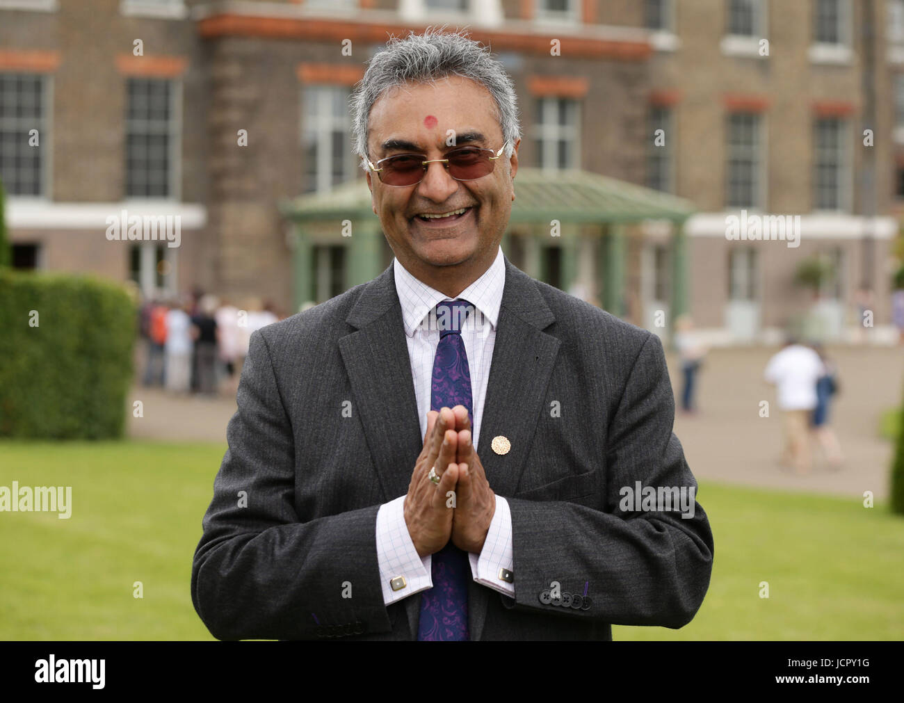 Nitin Palan, who has been awarded an MBE in the Queen's Birthday