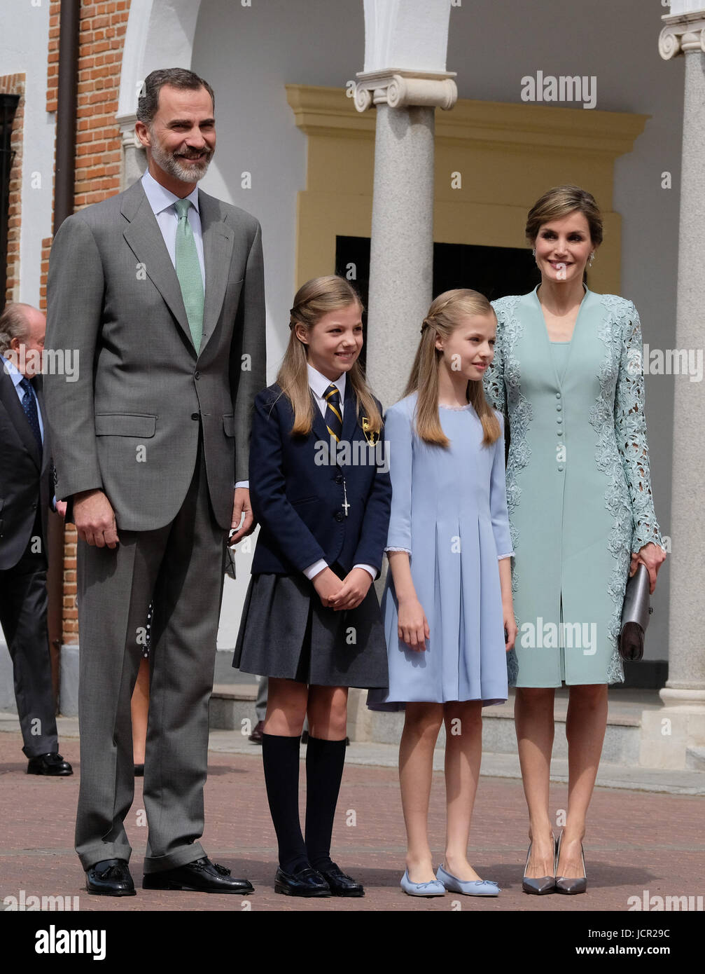 King Felipe VI of Spain, Queen Letizia of Spain, Princess Sofia