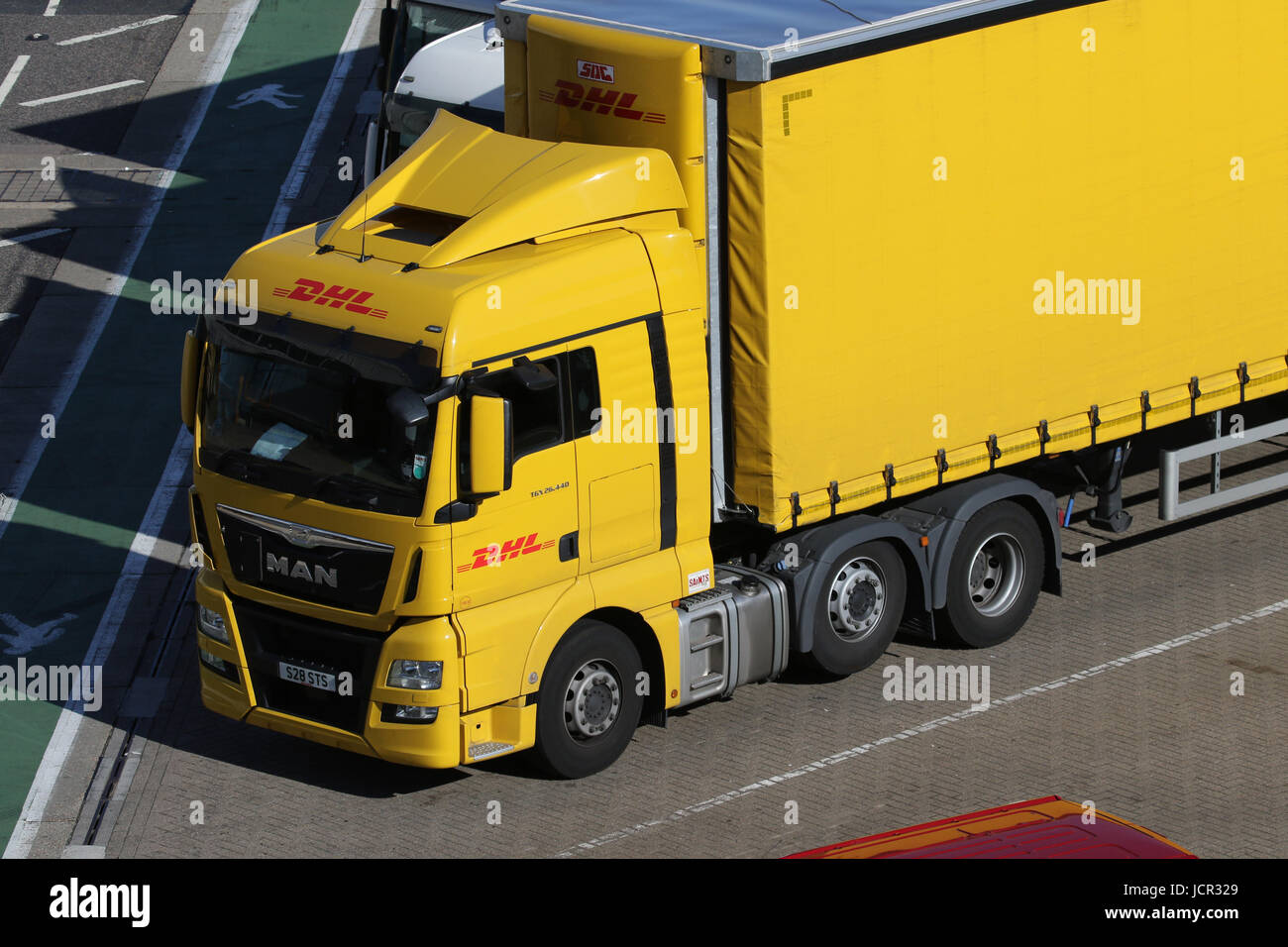 DHL Stock Photo Alamy