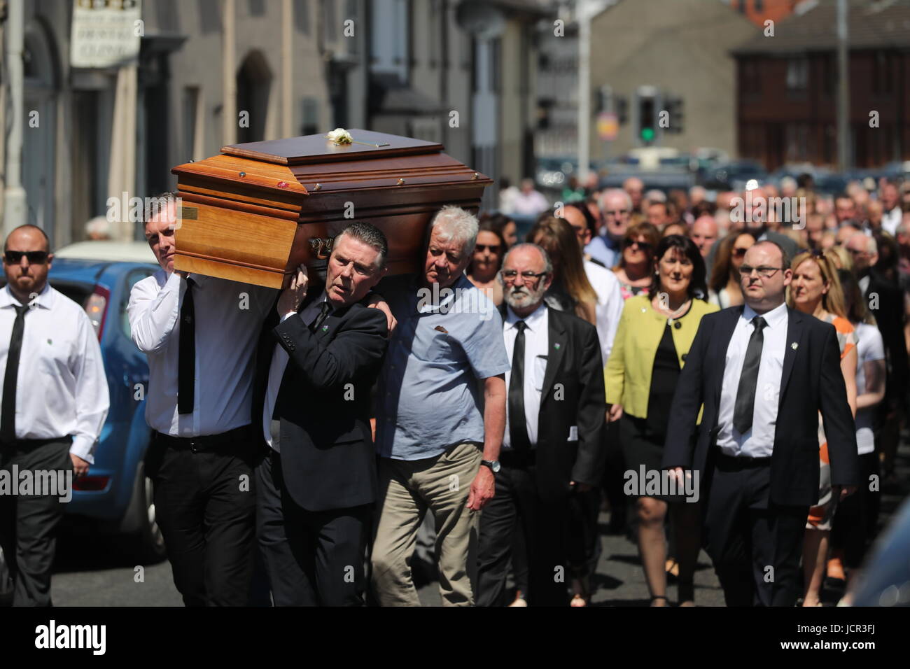 The funeral of Disappeared victim Seamus Ruddy takes place at St ...