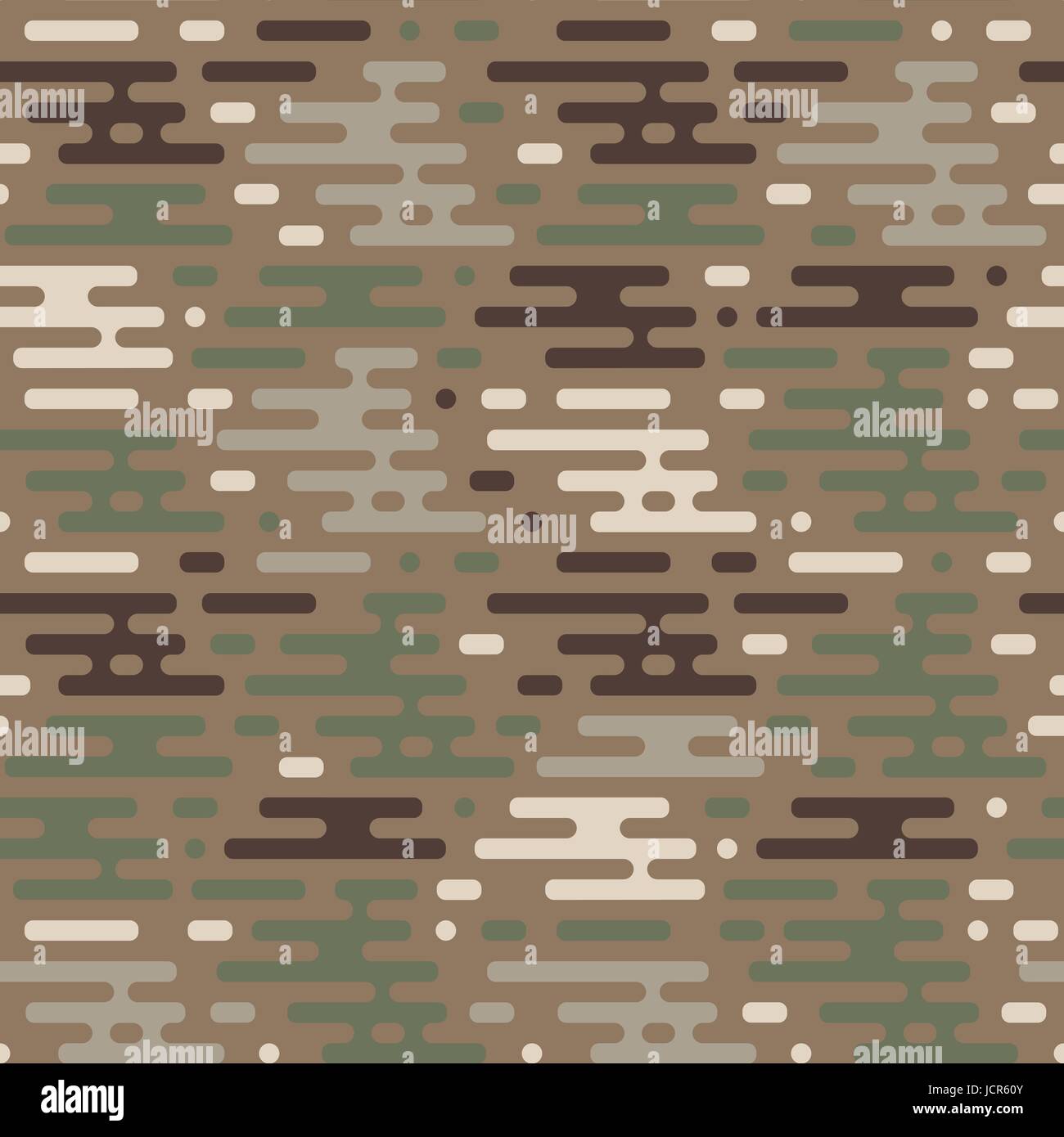 Vector seamless military pattern Stock Vector