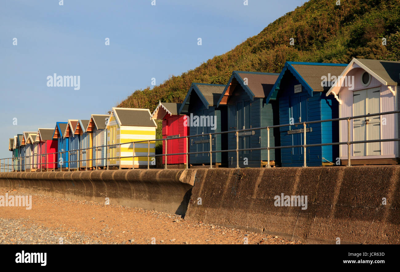 Beach Huts On Cromer Beach